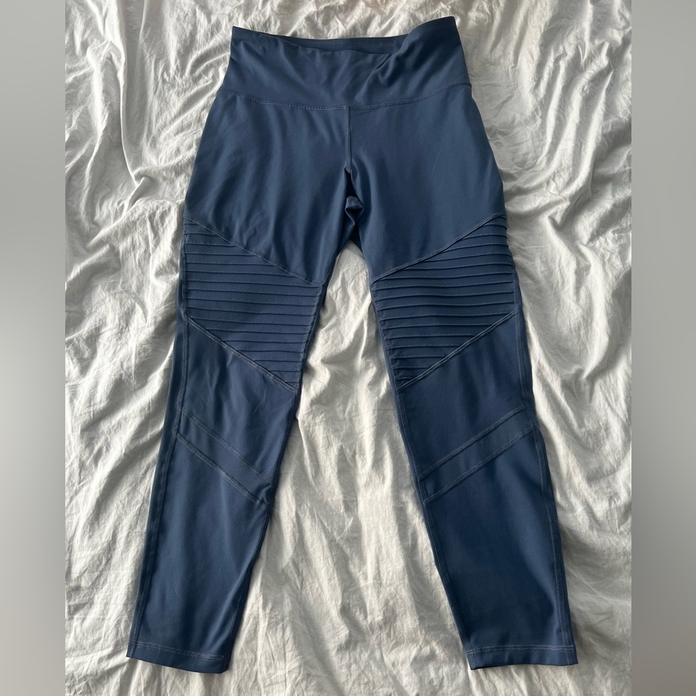 Old Navy Womens Denim Blue Leggings Size Large